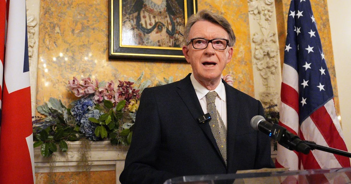 ਪੀਟਰ ਮੈਨਡਲਸਨ ਨੂੰ ਅਮਰੀਕੀ ਕਾਂਗਰਸ ਸਾਹਮਣੇ ਸਵਾਲਾਂ ਦੇਣ ਦਾ ਹੁਕਮ