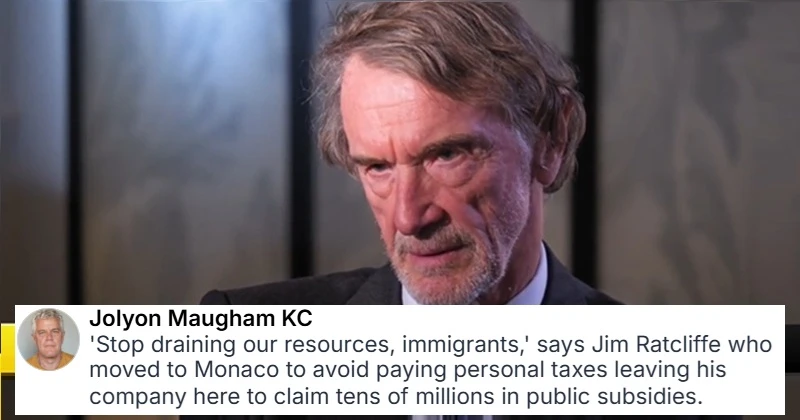 ਮੈਂਚੈਸਟਰ ਯੂਨਾਈਟਿਡ ਦੇ ਸਾਂਝੇ ਮਾਲਕ ਨੇ ਕਿਹਾ ਬ੍ਰਿਟੇਨ 'ਵਸਕਿਤ ਹੋ ਰਿਹਾ' ਹੈ