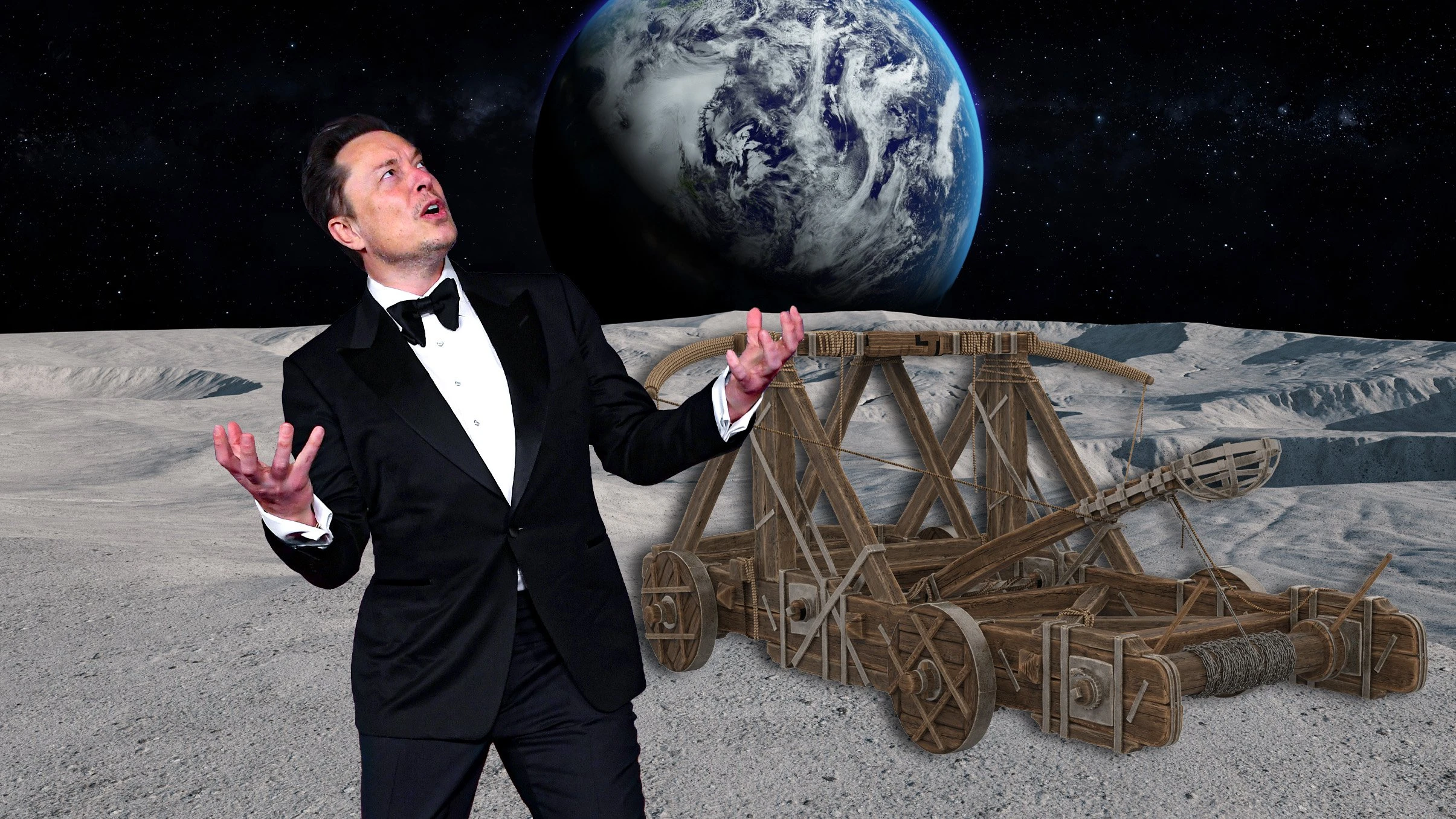 ਏਲਨ ਮੱਸਕ ਚੰਦ ਤੇ ਸੈਟੇਲਾਈਟ ਫੈਂਕਣ ਦੀ ਯੋਜਨਾ