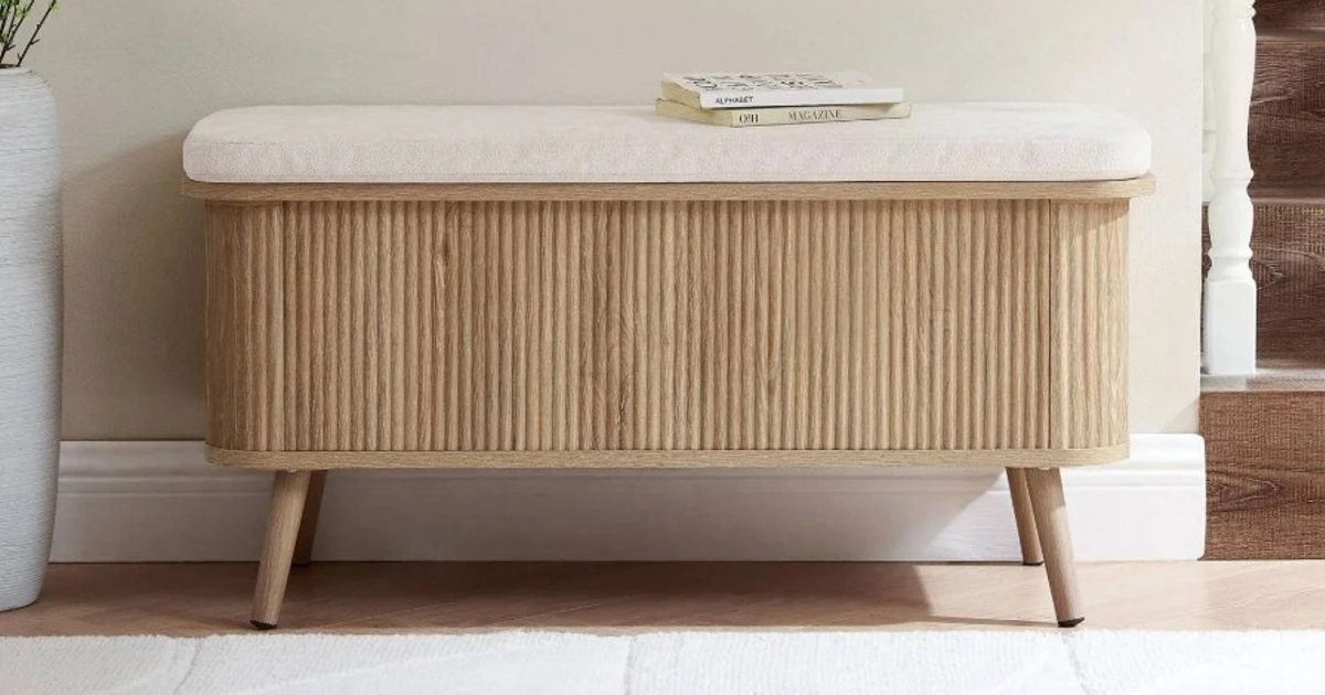 ਛੋਟੇ ਘਰਾਂ ਲਈ ਬਹੁਤ ਹੀ ਮਜ਼ਬੂਤ ਸਟੋਰੇਜ ਬੈਂਚ