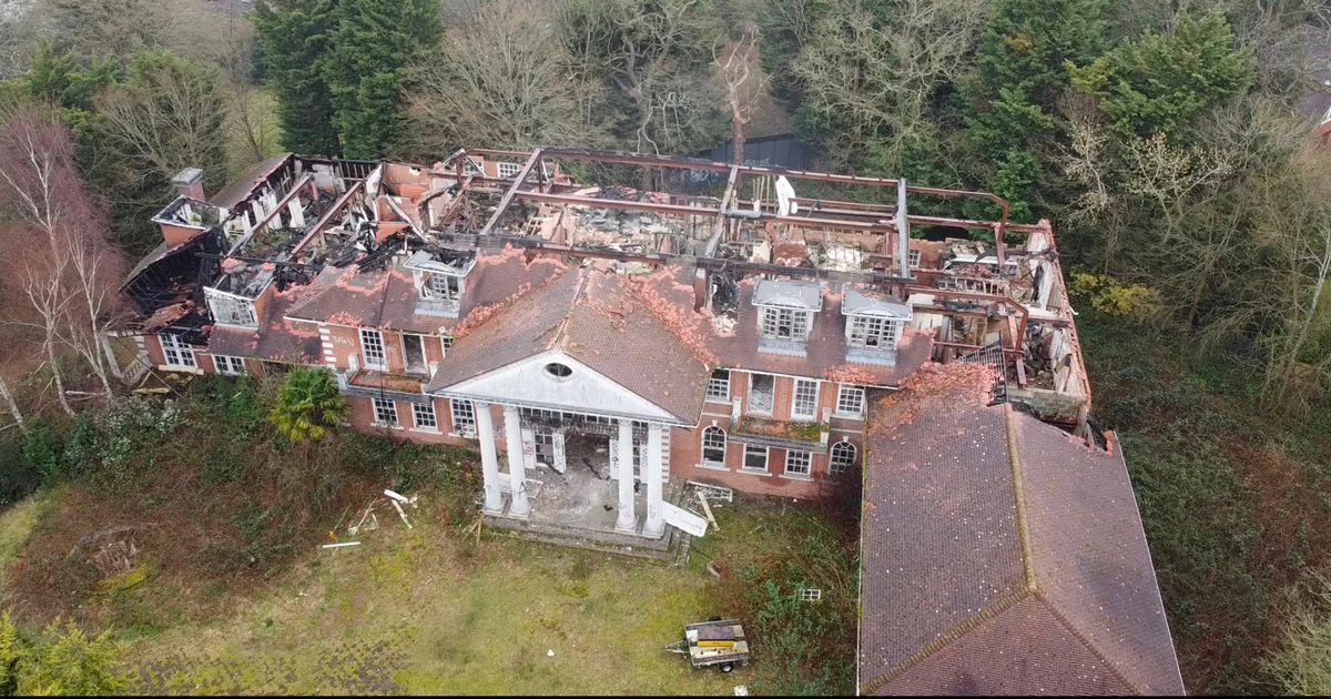 ਲੰਡਨ ਦੀ ਮਹਿੰਗੀ ਸੜਕ 'ਤੇ ਖਾਲੀ ਤੇ ਤਬਾਹ ਮਹਲ